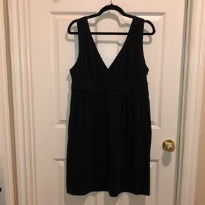 Black V cut Dress Size L